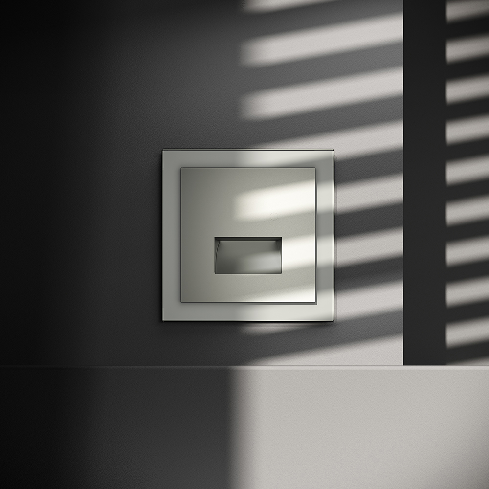 Подсветка светодиодная с датчиком Voltum S70 VLS070705 (сталь)