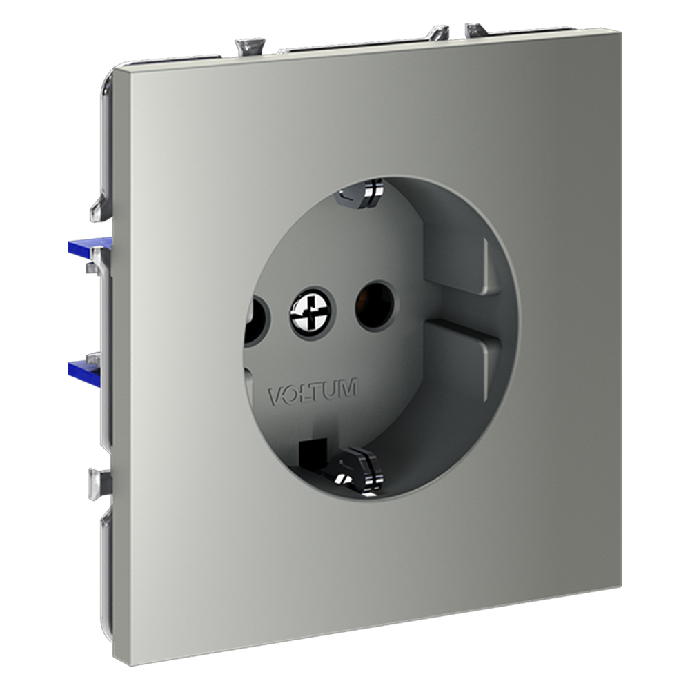 Розетка Voltum S70 VLS040105 (сталь)
