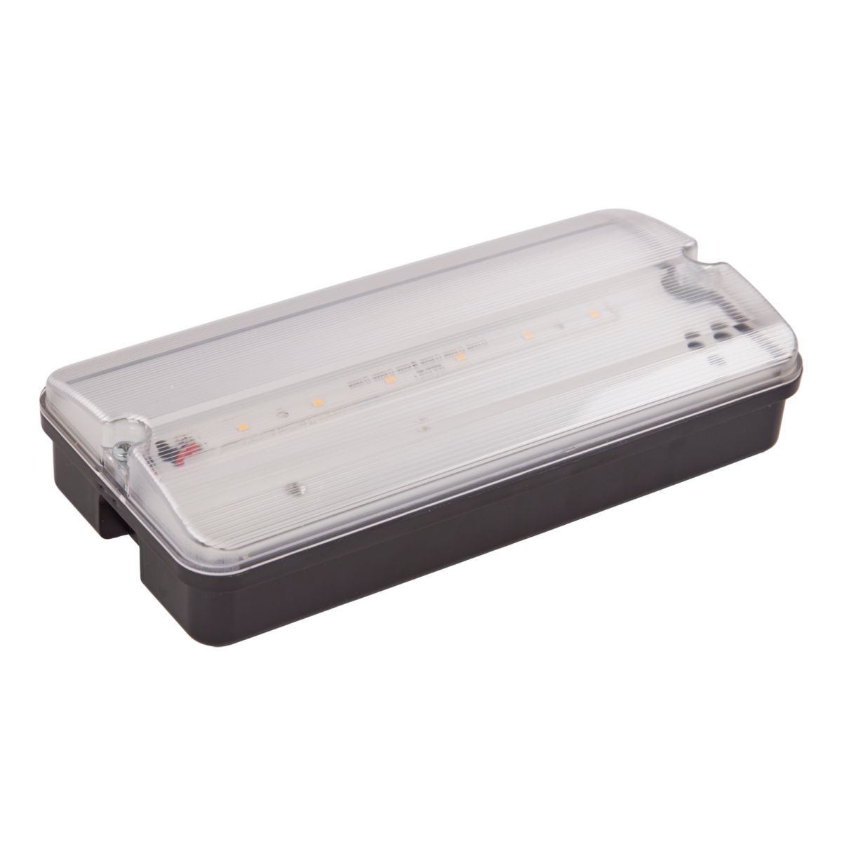 Светильник пылевлагозащищенный Uniel ULW-K25A 6W/4000K IP65 BLACK UL-00013351