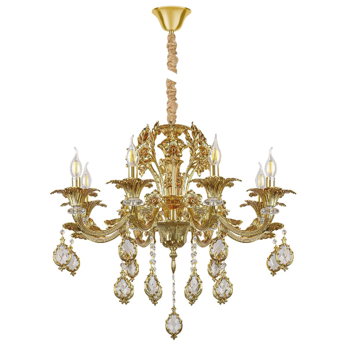 Подвесная люстра AM Group CLEOPATRA SP8 GAB Подвесная люстра AM Group CLEOPATRA SP8 GAB