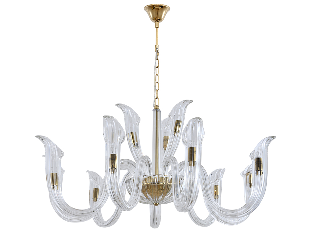 Подвесная люстра Newport Lilia 3653+9/C gold М0070745 Подвесная люстра Newport Lilia 3653+9/C gold М0070745