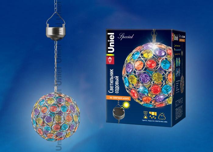 Подвесной светильник на солнечных батареях (10224) Uniel USL-S-118/MT150 Magic Sirius