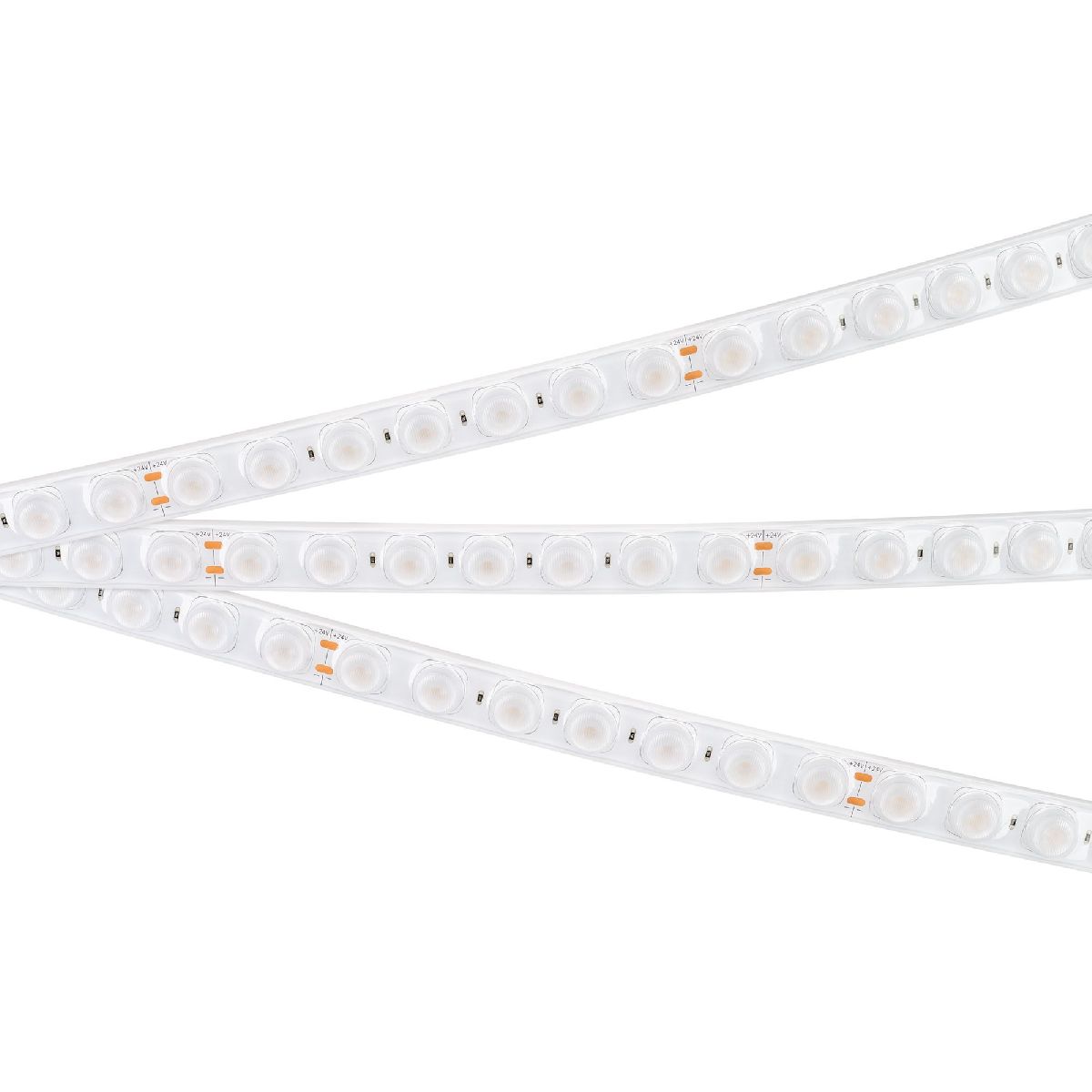 Светодиодная герметичная лента Arlight FLT-PS-A42-23mm 24V Warm2700 (21 W/m, IP67, 30deg, 5m) 049292