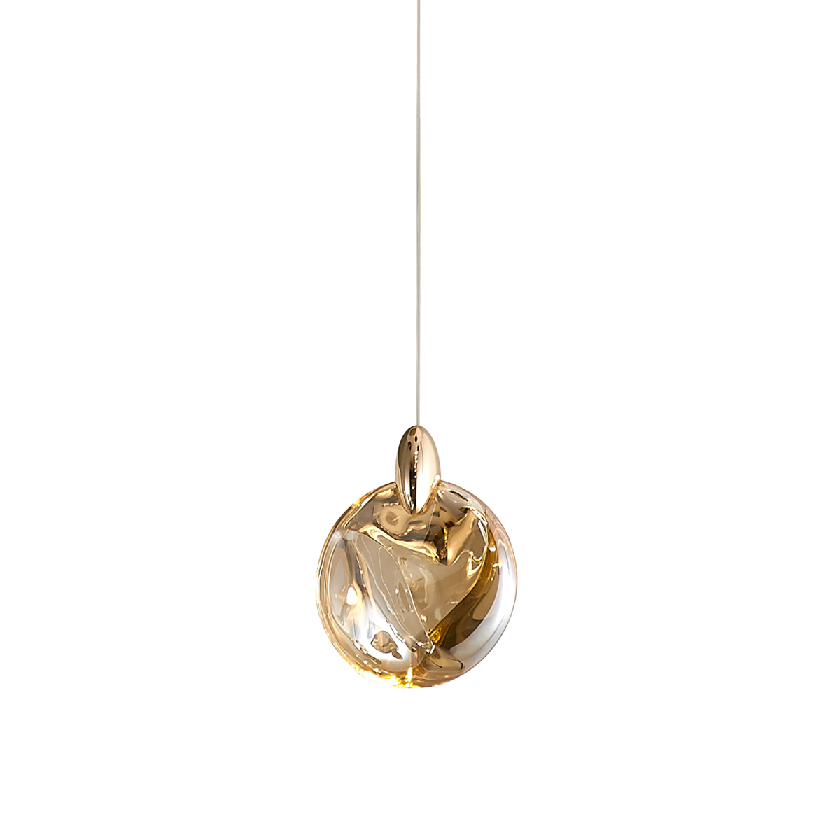 Подвесной светильник Delight Collection OD2440-1 gold/amber Подвесной светильник Delight Collection OD2440-1 gold/amber