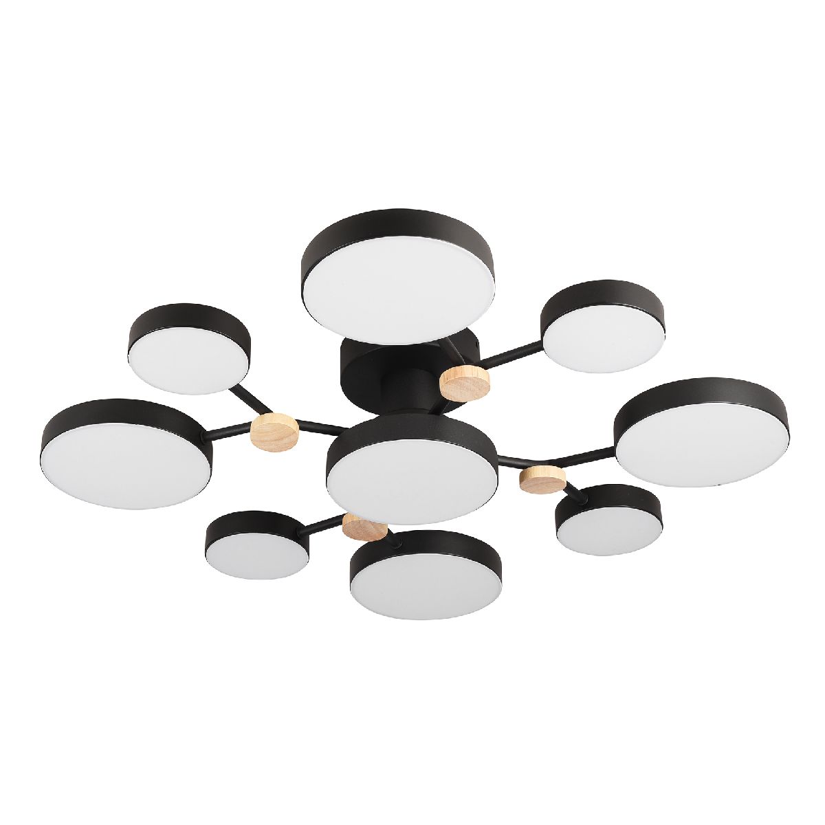Потолочная люстра LED4U L3201-780 BK Потолочная люстра LED4U L3201-780 BK