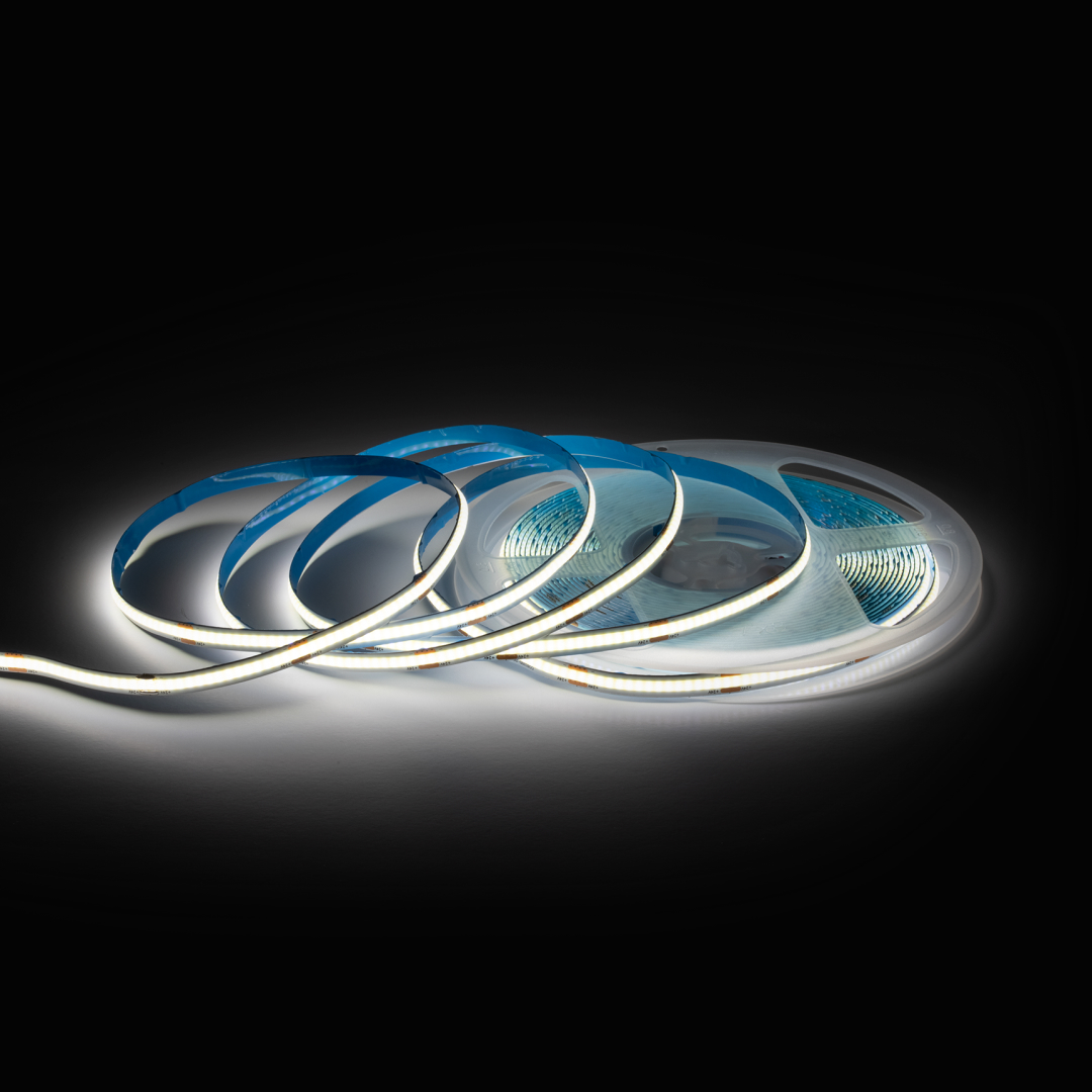 Светодиодная лента Apeyron 24В COB 12Вт/м 4000К 10м IP20 00-385 Светодиодная лента Apeyron 24В COB 12Вт/м 4000К 10м IP20 00-385