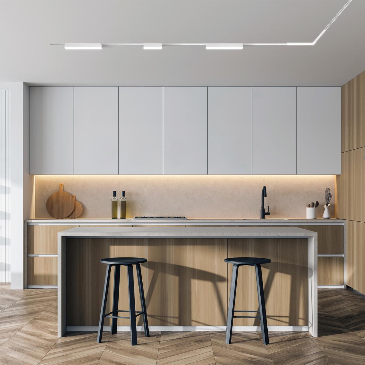 Шинопровод однофазный Denkirs Smart Slott TR2014-WH