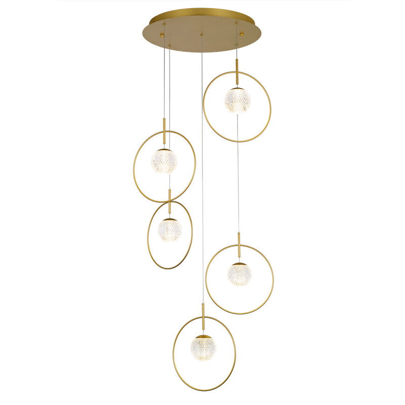 Подвесной светильник Delight Collection MD21001043 MD21001043-5A gold Подвесной светильник Delight Collection MD21001043 MD21001043-5A gold