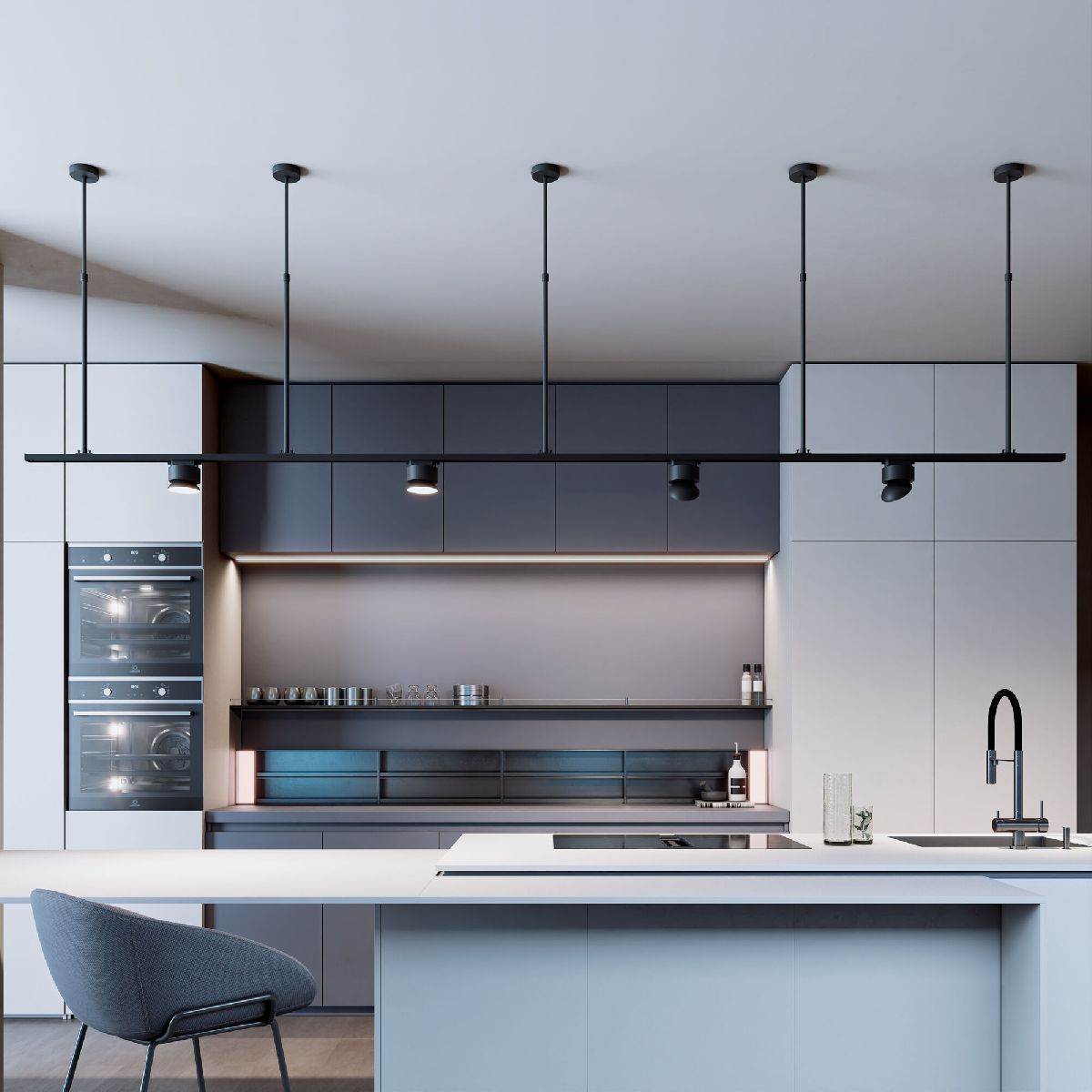 Штанга для однофазного шинопровода Elektrostandard 4690389202872 85136/00 a065262 Штанга для однофазного шинопровода Elektrostandard 4690389202872 85136/00 a065262