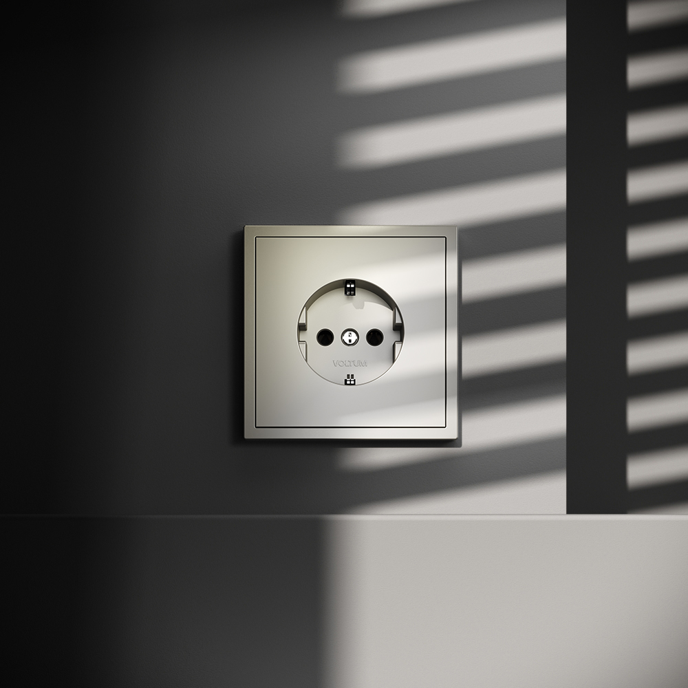 Розетка Voltum S70 VLS040104 (шелк)