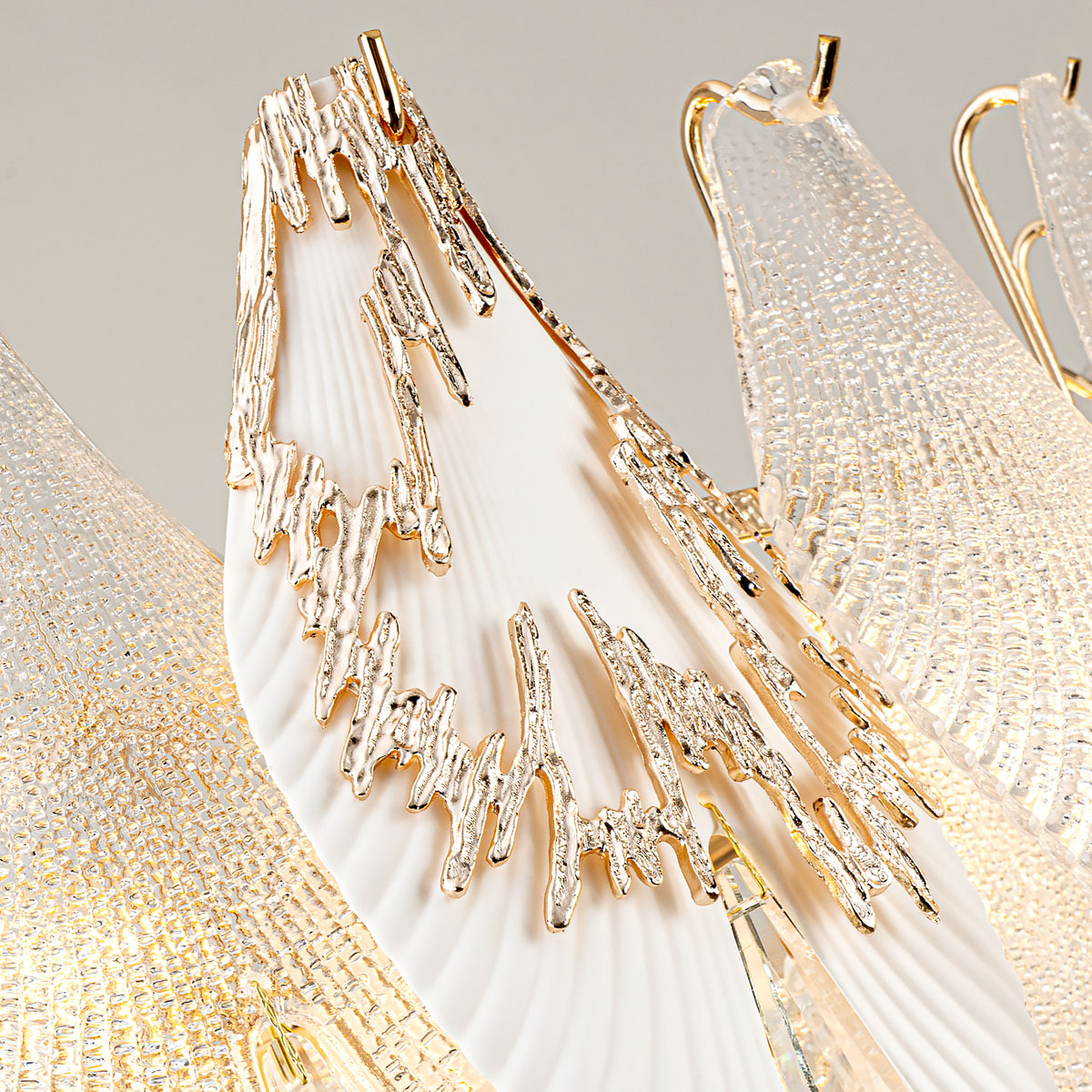 Подвесная люстра Modelux ML.6228.600 GD