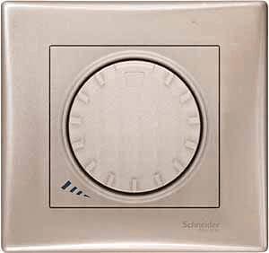 Диммер поворотно-нажимной индуктивный Schneider Electric Sedna 1000VA SDN2200968 Диммер поворотно-нажимной индуктивный Schneider Electric Sedna 1000VA SDN2200968
