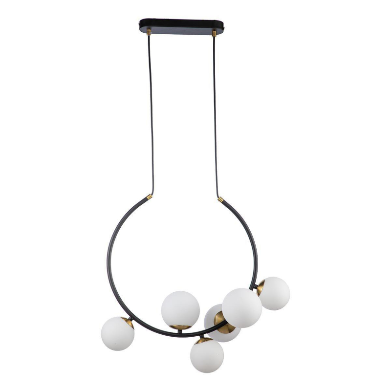 Подвесная люстра Indigo Nuvole 11002/6P Black V000088 Подвесная люстра Indigo Nuvole 11002/6P Black V000088