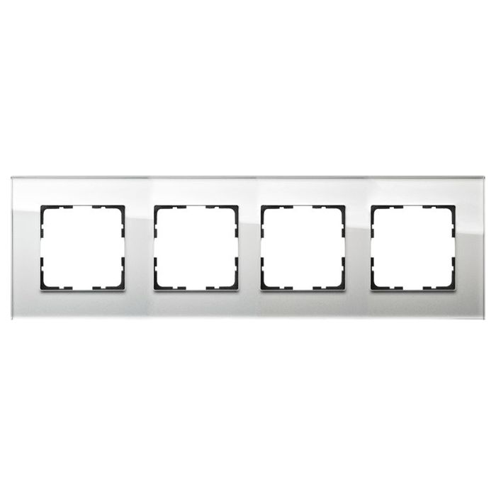 Рамка Jasmart G-Glass 4-постовая G1004GW