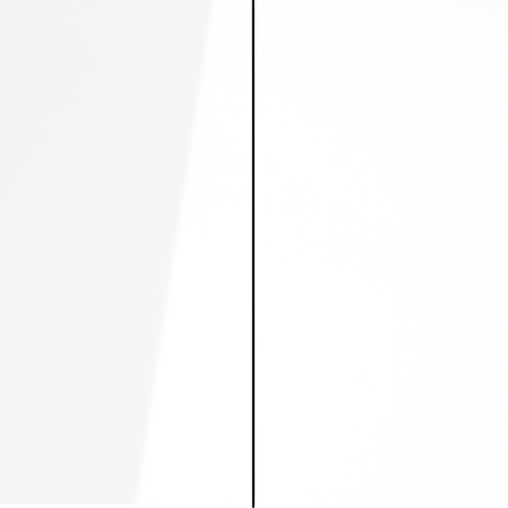 Выключатель с самовозвратом двухклавишный Voltum S70 VLS020601 (белый глянцевый)