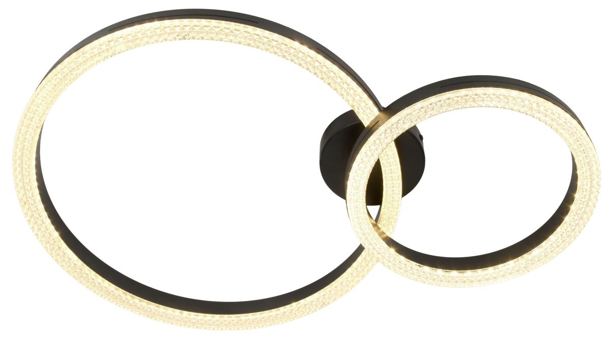 Потолочный светильник Эра Модерн Bloom CLL-1-78W 3K-6K RC BK