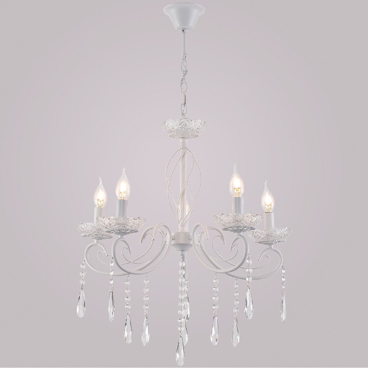 Подвесная люстра Reluce 04207-0.4-05 WH Подвесная люстра Reluce 04207-0.4-05 WH