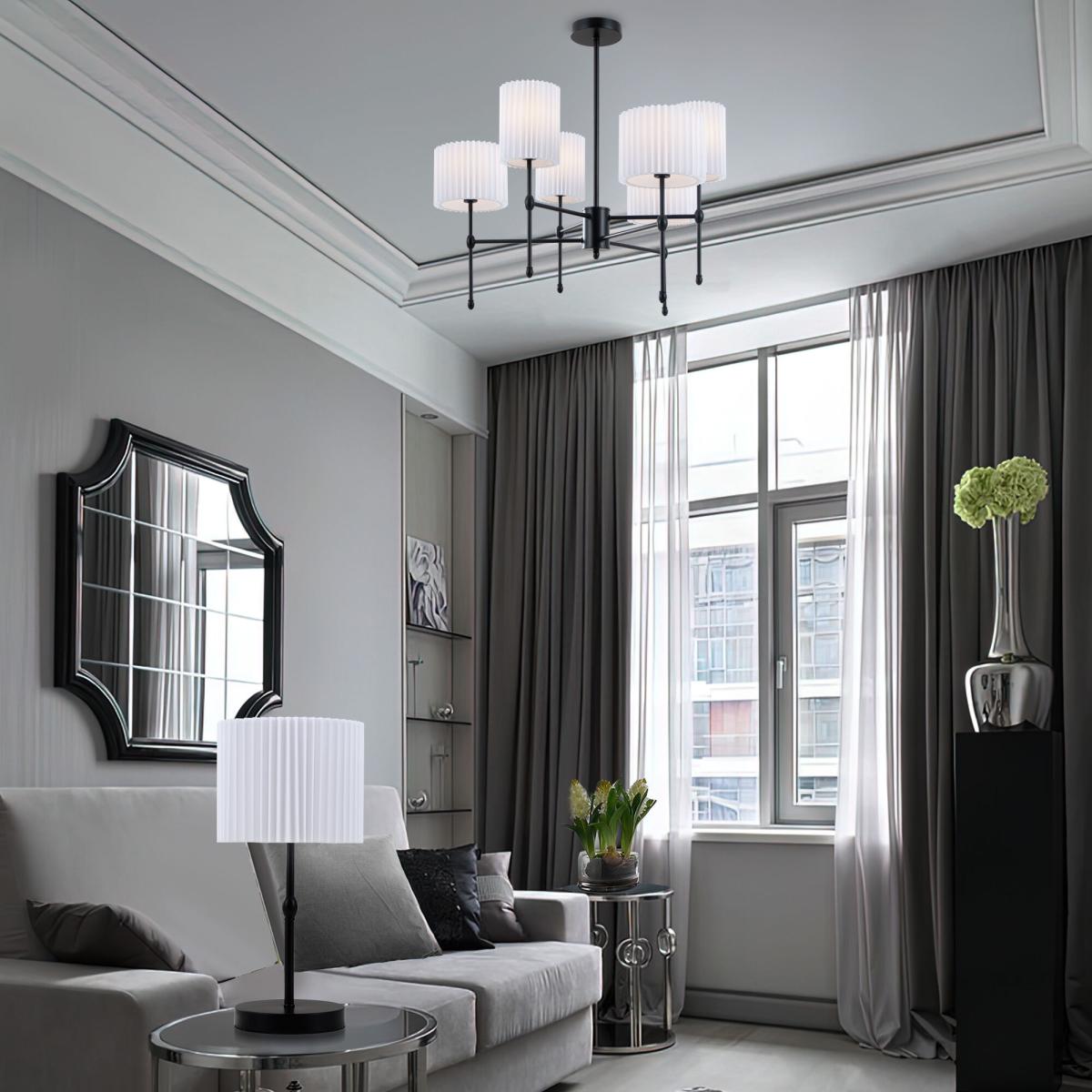 Настольная лампа Eurosvet Notturno 01162/1 черный a065667