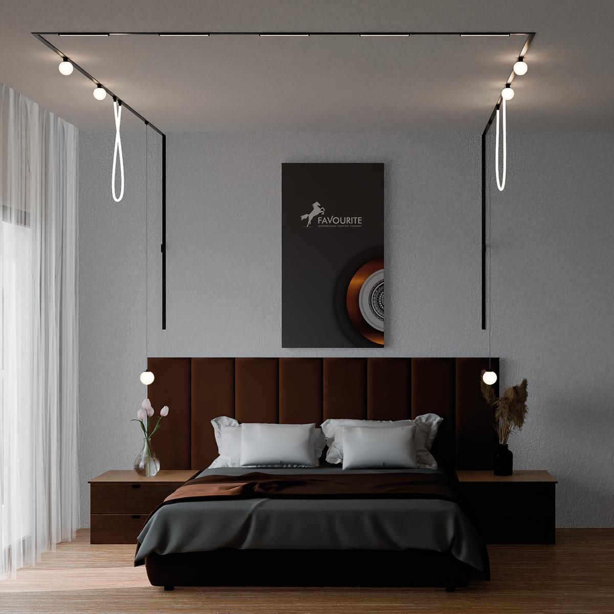 Трековый магнитный светильник Favourite Unica 4139-1C