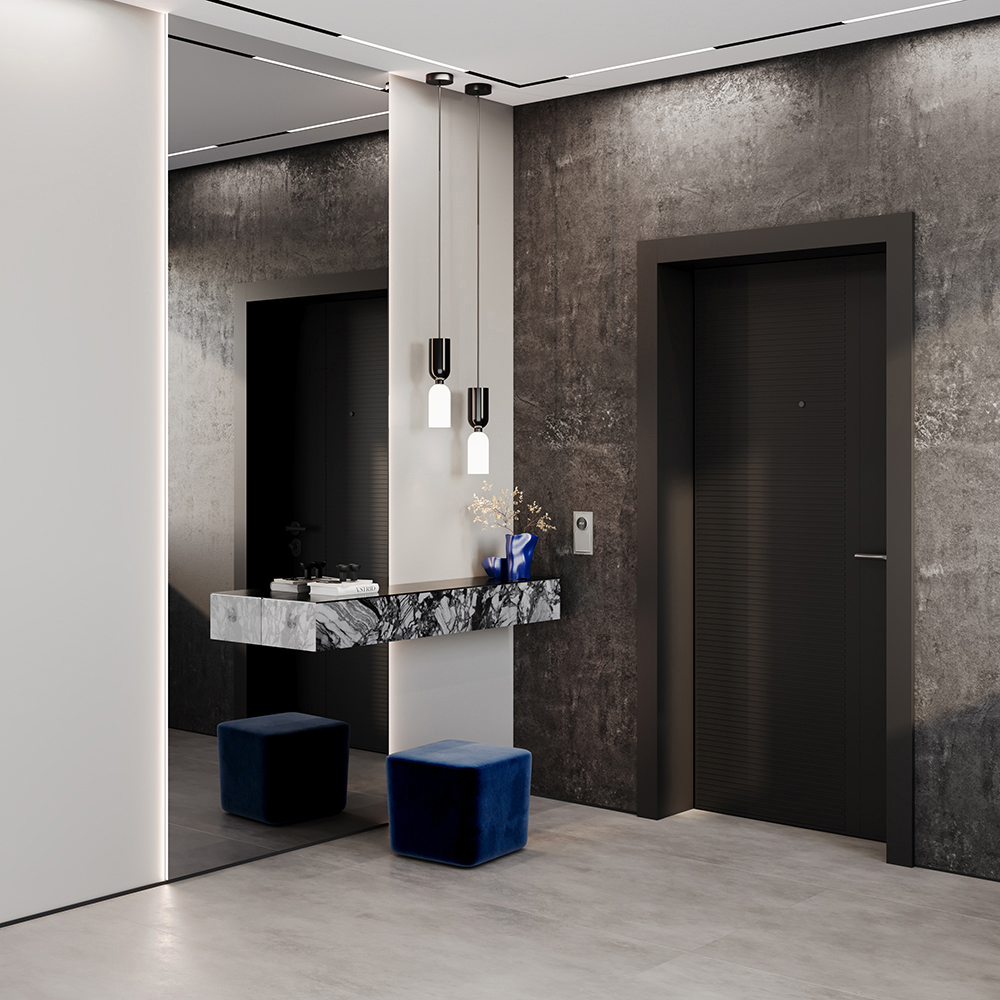 Рамка на 2 поста Voltum S70 VLS110205 (сталь, стекло)