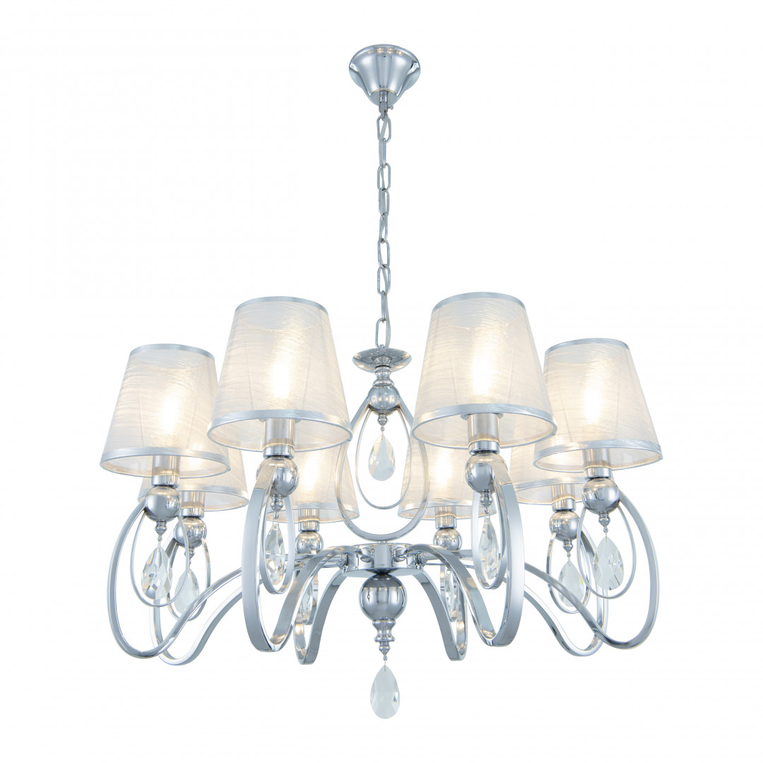 Подвесная люстра Arte Milano 347203/8 CR Подвесная люстра Arte Milano 347203/8 CR