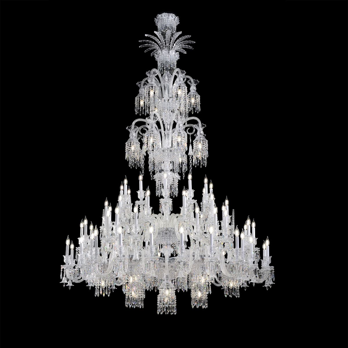Подвесная люстра Crystal Lux VERSAILLES SP93 CHROME