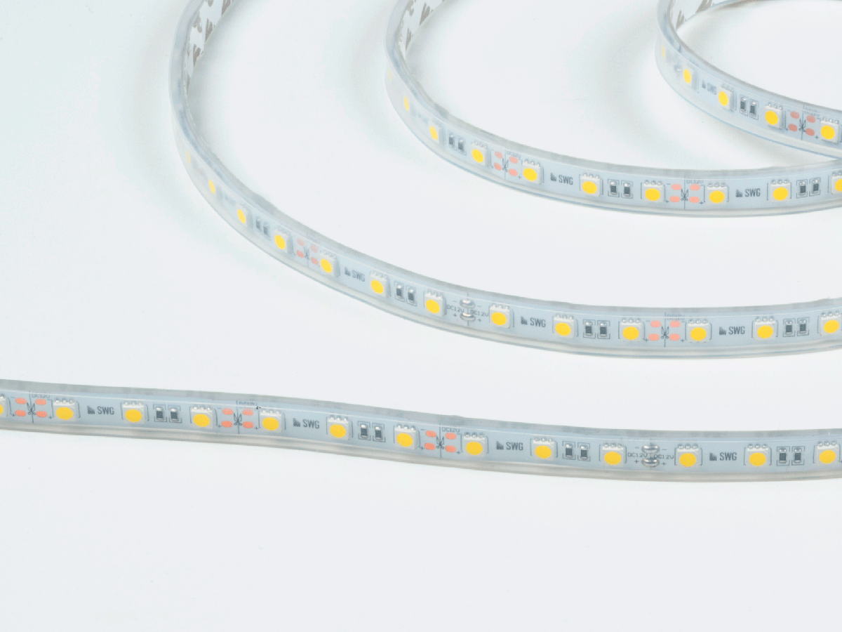 Светодиодная лента SWG Standard 5050 5м IP66 SWG560-12-14.4-NW-66-M 00-00014782