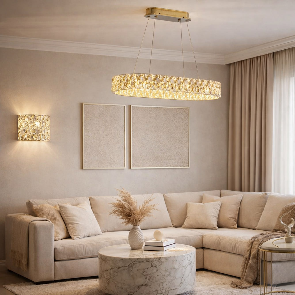 Подвесная люстра Modelux ML.335.900.300 GD