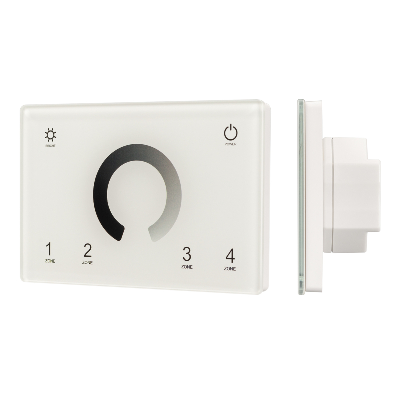 Панель Arlight Sens Smart-P79-Dim White (230V, 4 зоны, 2.4G) 028398 Панель Arlight Sens Smart-P79-Dim White (230V, 4 зоны, 2.4G) 028398