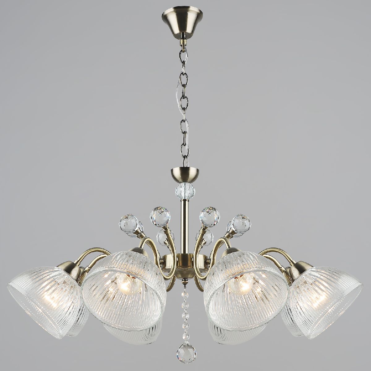 Подвесная люстра Reluce 06142-0.4-08 AB Подвесная люстра Reluce 06142-0.4-08 AB