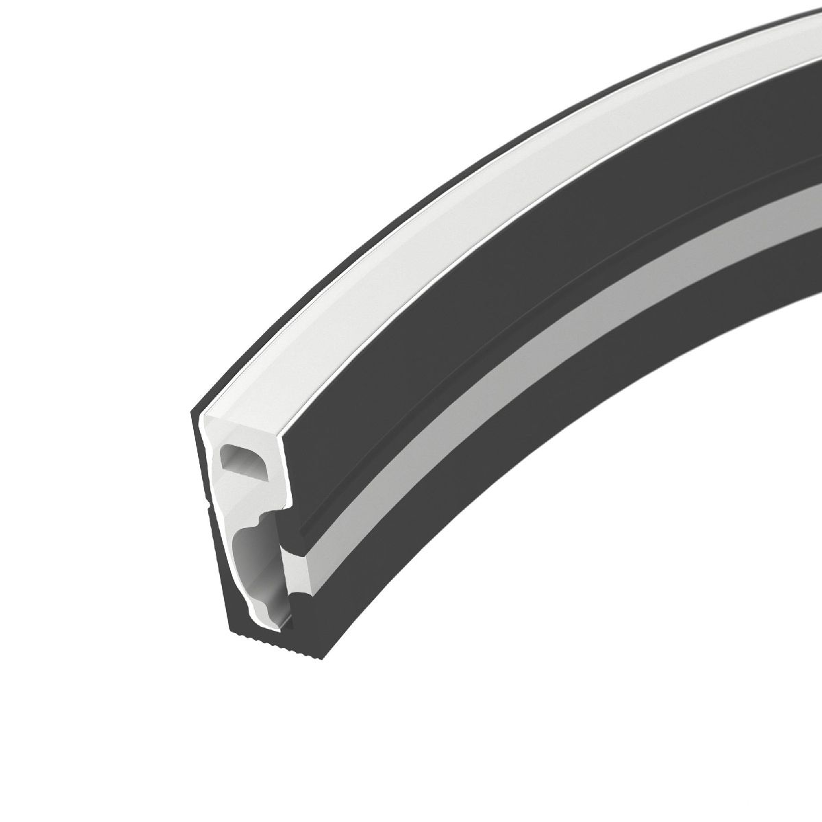 Силиконовый профиль Arlight WPH-FLEX-0616-SIDE-S9-5m BLACK 045788 Силиконовый профиль Arlight WPH-FLEX-0616-SIDE-S9-5m BLACK 045788