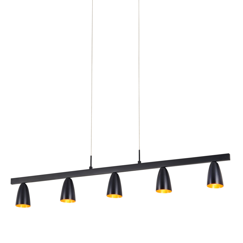 Подвесной светильник Delight Collection 184 P0184-5A black/gold Подвесной светильник Delight Collection 184 P0184-5A black/gold