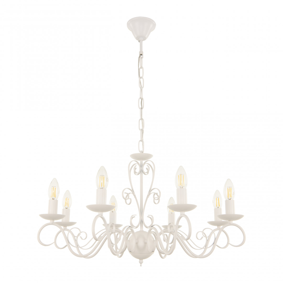 Подвесная люстра Arte Milano 341369/8 WT Подвесная люстра Arte Milano 341369/8 WT