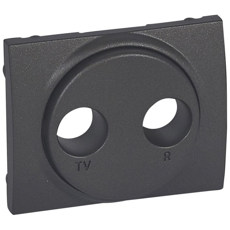 Лицевая панель Legrand Galea Life розетки TV-RD темная бронза 771272