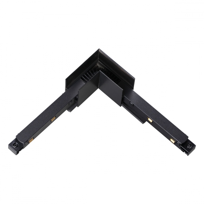 Соединитель с токопроводом для шинопровода L-образный Novotech Flum 135122 Соединитель с токопроводом для шинопровода L-образный Novotech Flum 135122