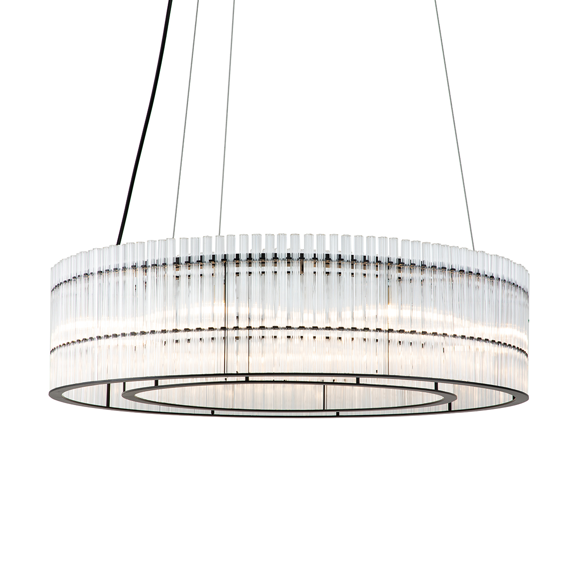 Подвесная люстра Delight Collection 771198 (KM1293P-8) black/clear Подвесная люстра Delight Collection 771198 (KM1293P-8) black/clear