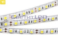 Лента LED IP33, 12V, SMD5050, 14,4W/м, 60LED/м, желтый
