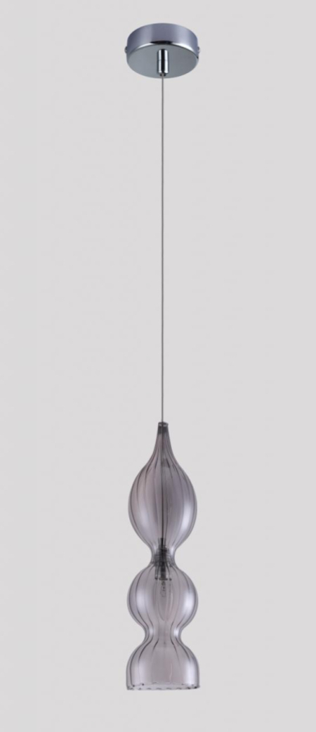 Подвесной светильник Crystal Lux Iris SP1 B Smoke Подвесной светильник Crystal Lux Iris SP1 B Smoke