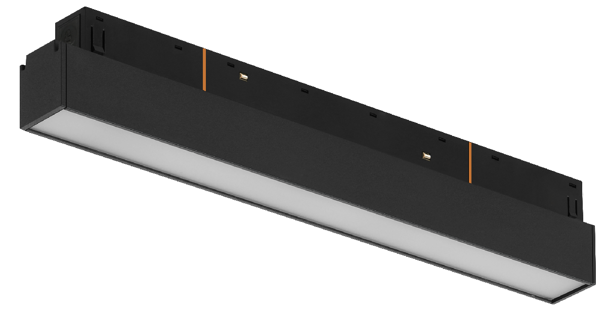 Трековый магнитный светильник iLedex Vision 4822-001-L300-12W-110DG-4000K-BK