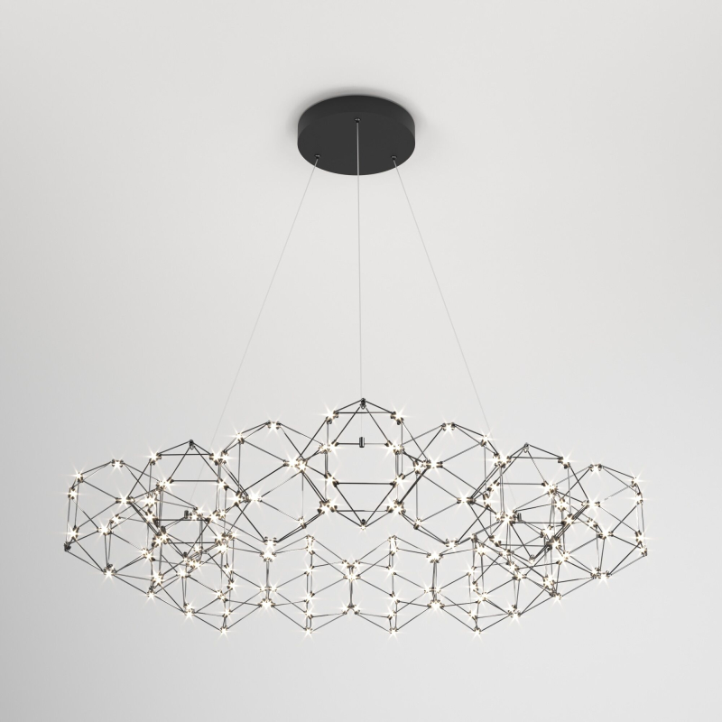 Подвесная люстра Eurosvet Uma 90169/15 черный жемчуг a061152 Подвесная люстра Eurosvet Uma 90169/15 черный жемчуг a061152