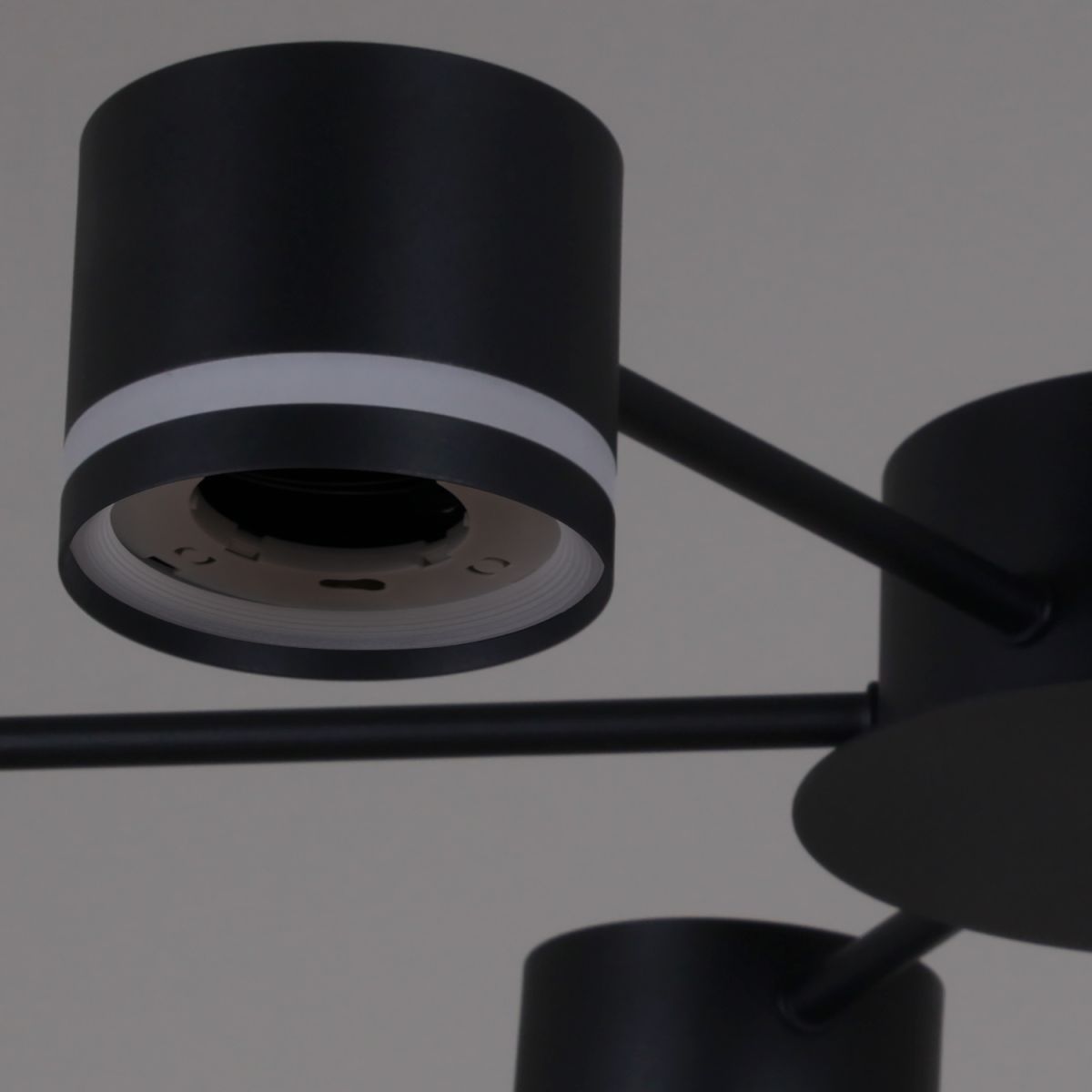 Потолочная люстра Reluce 06730-0.3-10 GX53 BK