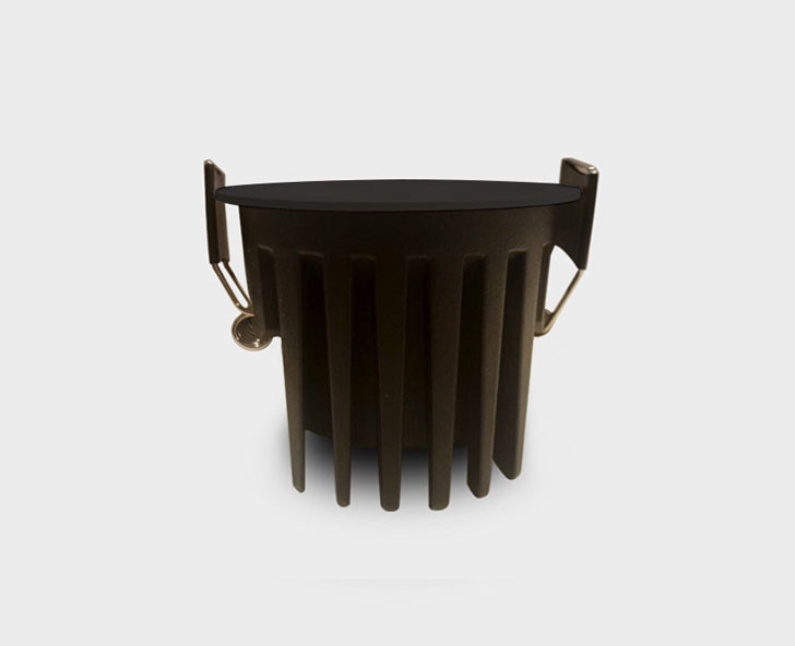 Встраиваемый светильник Italline IT08-8040 black 3000K