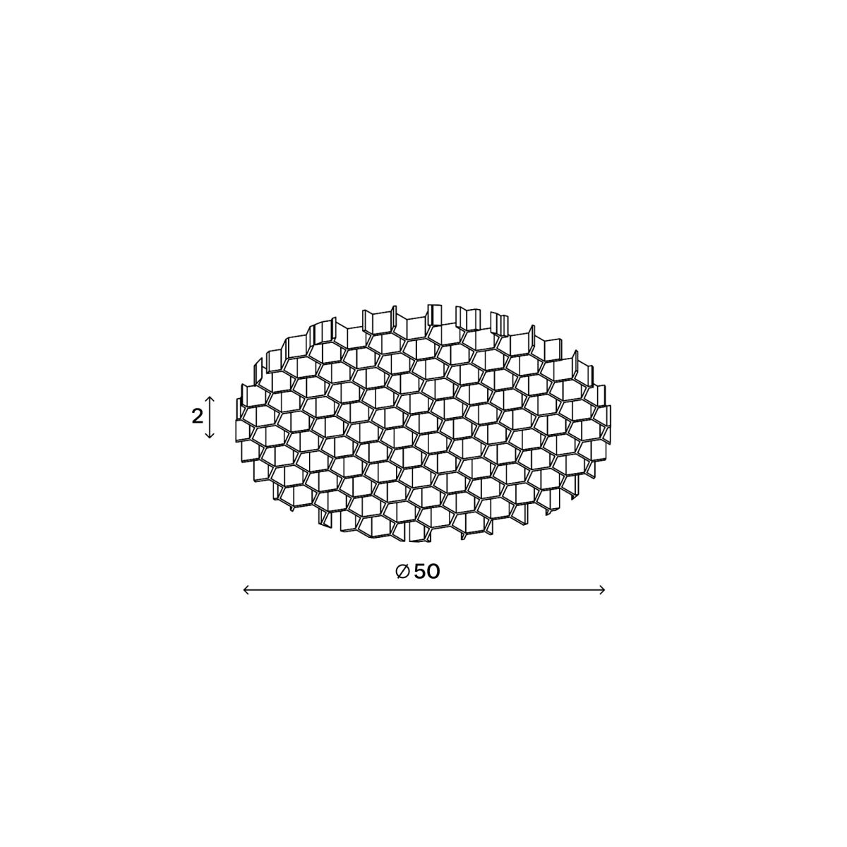 Антибликовая решетка Hesby Lighting  HSBL_0205