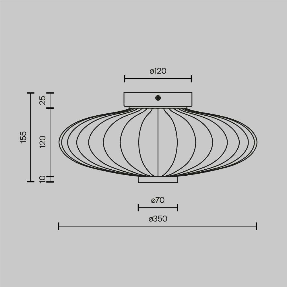 Настенный светильник Maytoni Amulet MOD555WL-L8CH4K