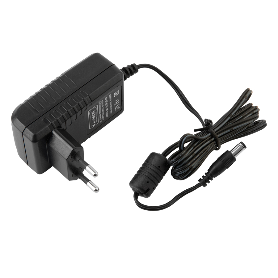 Источник постоянного напряжения с вилкой General GDLI-24-A-IP20-24 519118 Источник постоянного напряжения с вилкой General GDLI-24-A-IP20-24 519118