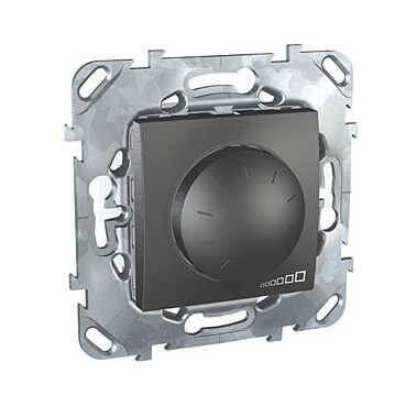 Диммер поворотный Schneider Electric Unica для ламп накаливания и галогенных 40-400W MGU5.511.12ZD Диммер поворотный Schneider Electric Unica для ламп накаливания и галогенных 40-400W MGU5.511.12ZD