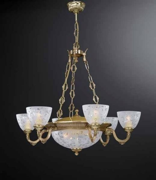 Подвесная люстра Reccagni Angelo L 6352/6+3 Подвесная люстра Reccagni Angelo L 6352/6+3