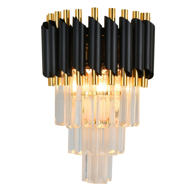 Бра Natali Kovaltseva DARIAN 76017/2W GOLD BLACK Бра Natali Kovaltseva DARIAN 76017/2W GOLD BLACK