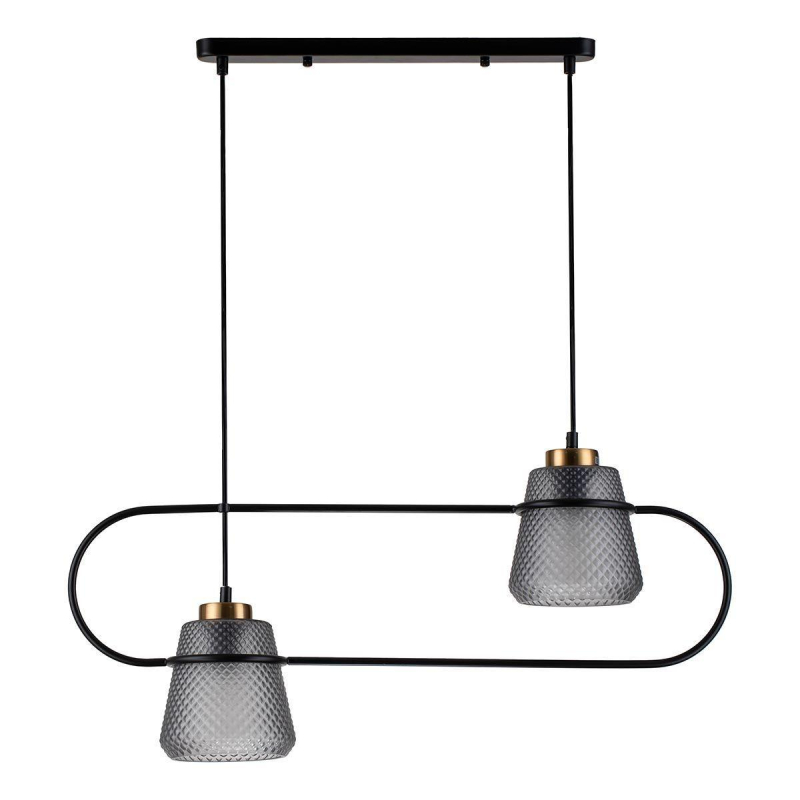 Подвесной светильник Indigo Astratto 11016/2P Black V000157 Подвесной светильник Indigo Astratto 11016/2P Black V000157