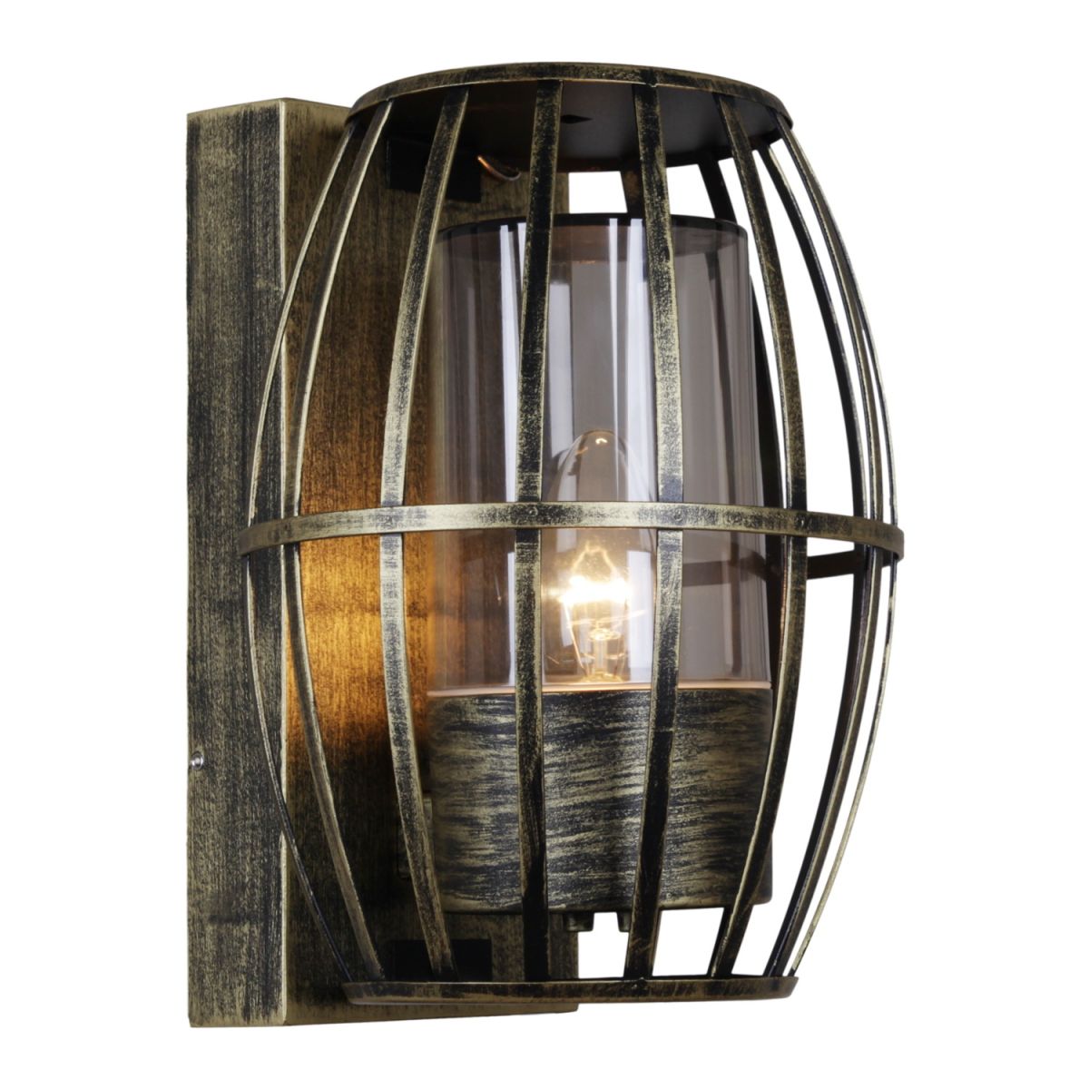 Уличный настенный светильник Reluce 08331-9.2-001JH E27 BKG RLOS